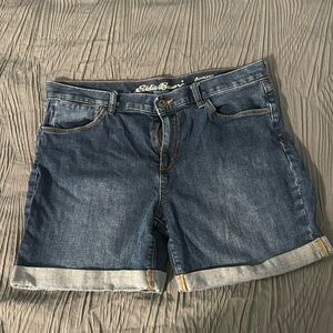 Denim Midrise Short